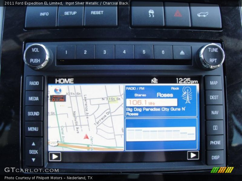Navigation of 2011 Expedition EL Limited