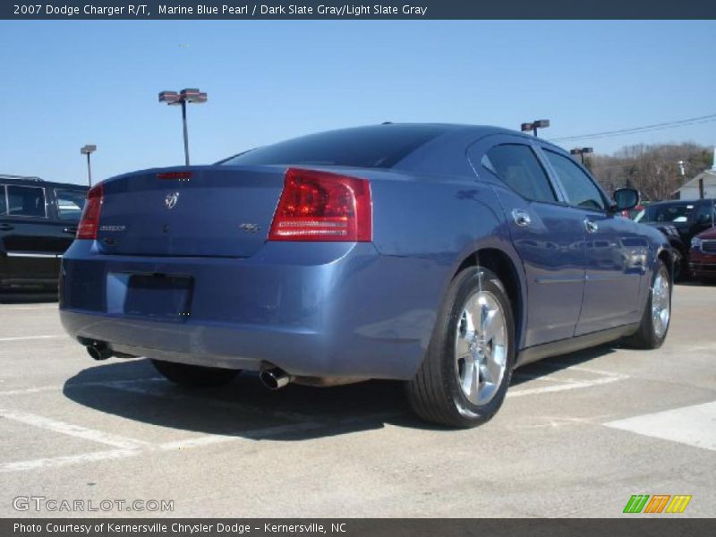 Marine Blue Pearl / Dark Slate Gray/Light Slate Gray 2007 Dodge Charger R/T