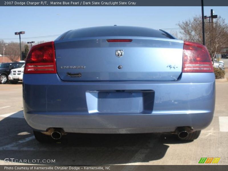 Marine Blue Pearl / Dark Slate Gray/Light Slate Gray 2007 Dodge Charger R/T