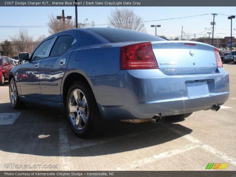 Marine Blue Pearl / Dark Slate Gray/Light Slate Gray 2007 Dodge Charger R/T