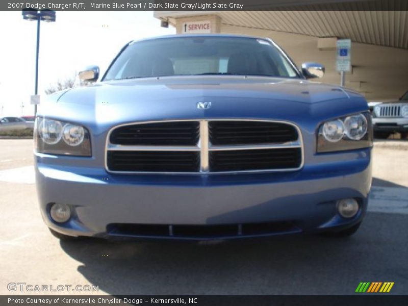 Marine Blue Pearl / Dark Slate Gray/Light Slate Gray 2007 Dodge Charger R/T