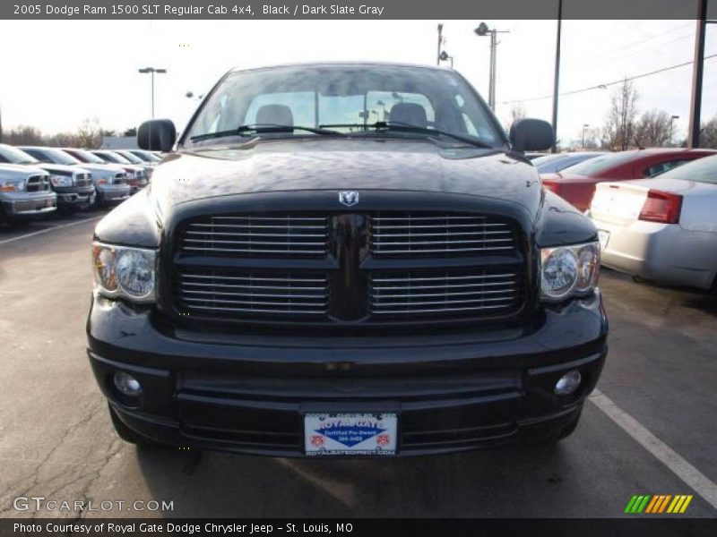 Black / Dark Slate Gray 2005 Dodge Ram 1500 SLT Regular Cab 4x4