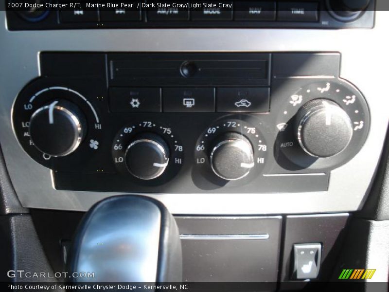 Marine Blue Pearl / Dark Slate Gray/Light Slate Gray 2007 Dodge Charger R/T