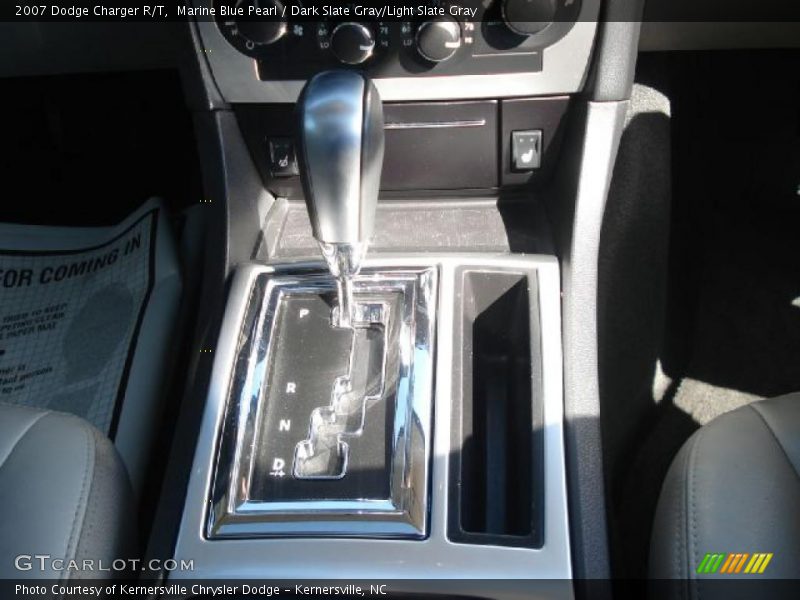 Marine Blue Pearl / Dark Slate Gray/Light Slate Gray 2007 Dodge Charger R/T