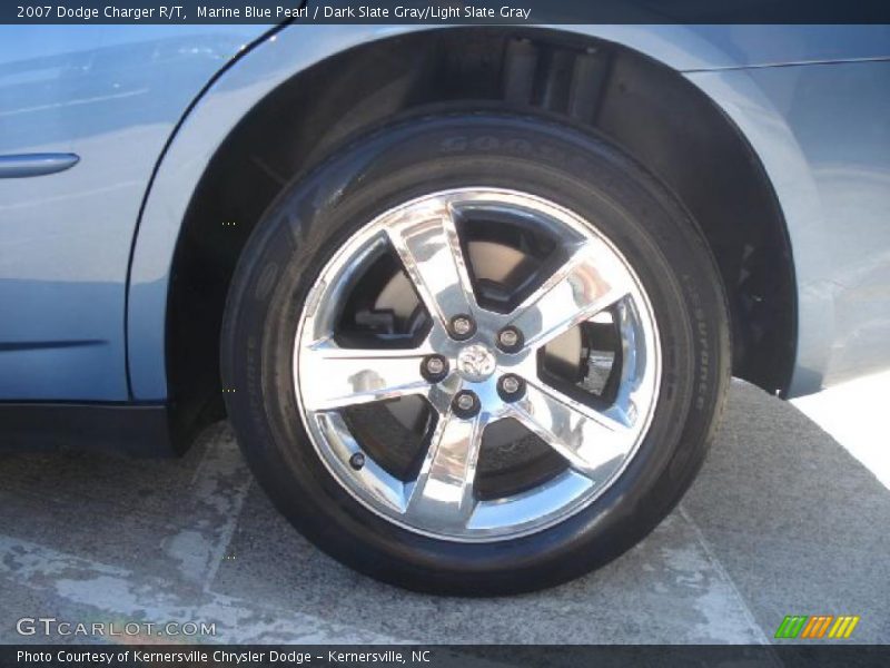 Marine Blue Pearl / Dark Slate Gray/Light Slate Gray 2007 Dodge Charger R/T
