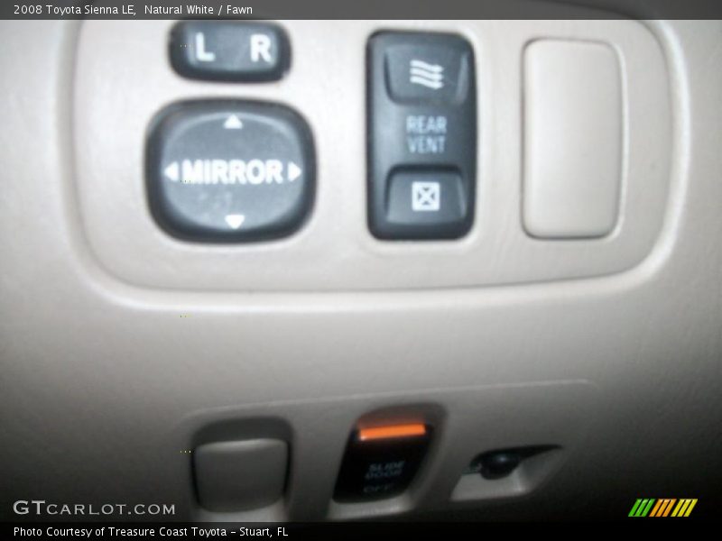 Natural White / Fawn 2008 Toyota Sienna LE