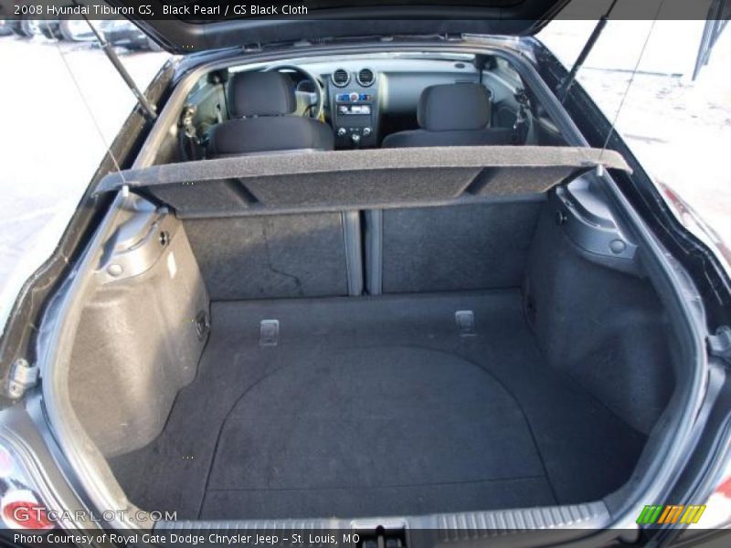Black Pearl / GS Black Cloth 2008 Hyundai Tiburon GS
