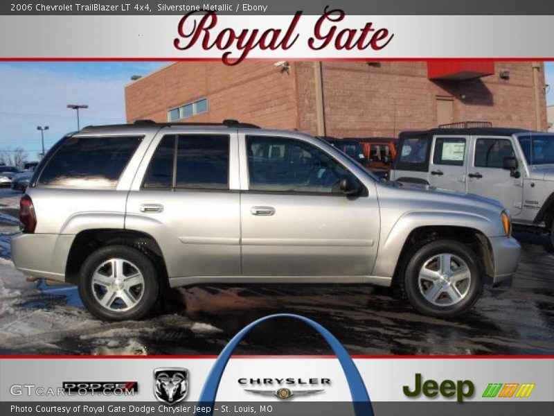 Silverstone Metallic / Ebony 2006 Chevrolet TrailBlazer LT 4x4