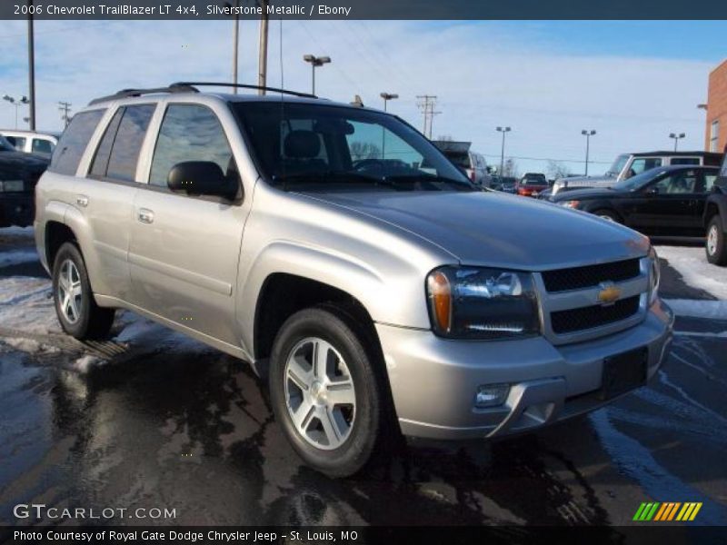 Silverstone Metallic / Ebony 2006 Chevrolet TrailBlazer LT 4x4
