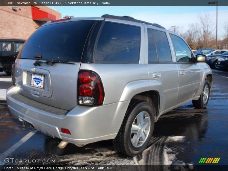 Silverstone Metallic / Ebony 2006 Chevrolet TrailBlazer LT 4x4