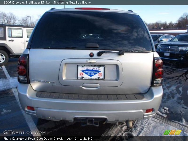 Silverstone Metallic / Ebony 2006 Chevrolet TrailBlazer LT 4x4