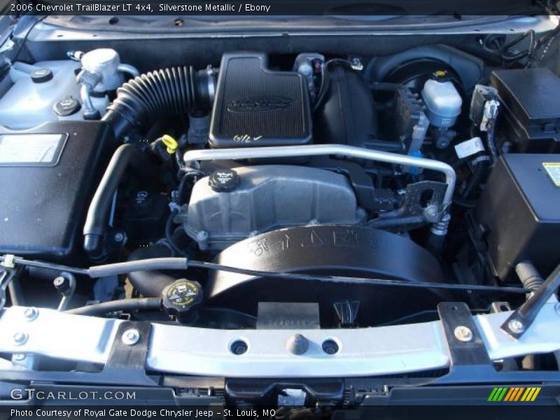 Silverstone Metallic / Ebony 2006 Chevrolet TrailBlazer LT 4x4