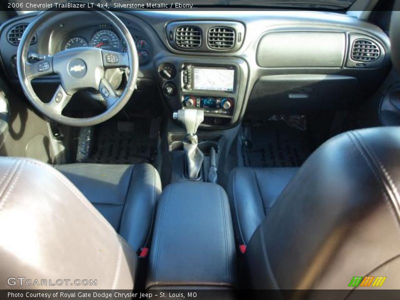 Silverstone Metallic / Ebony 2006 Chevrolet TrailBlazer LT 4x4
