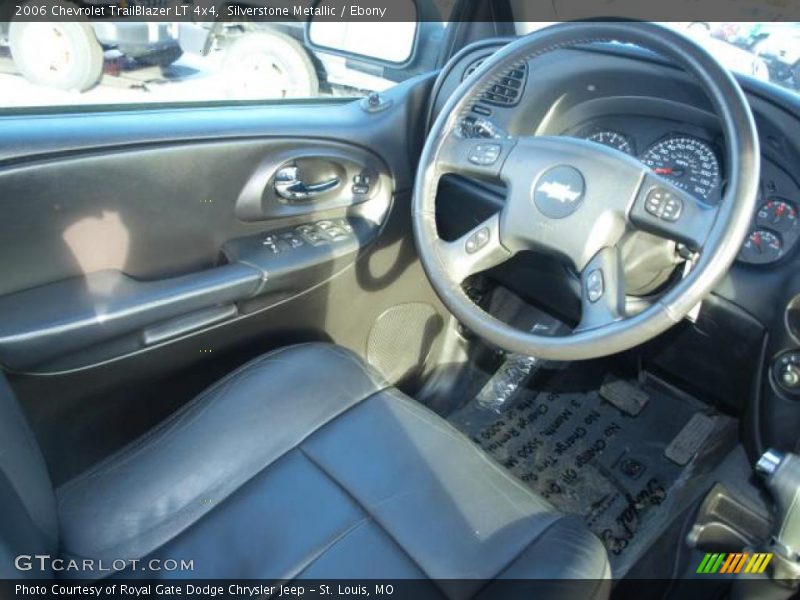 Silverstone Metallic / Ebony 2006 Chevrolet TrailBlazer LT 4x4