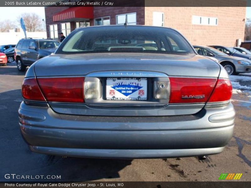 Steelmist Gray Metallic / Gray 2005 Buick LeSabre Custom