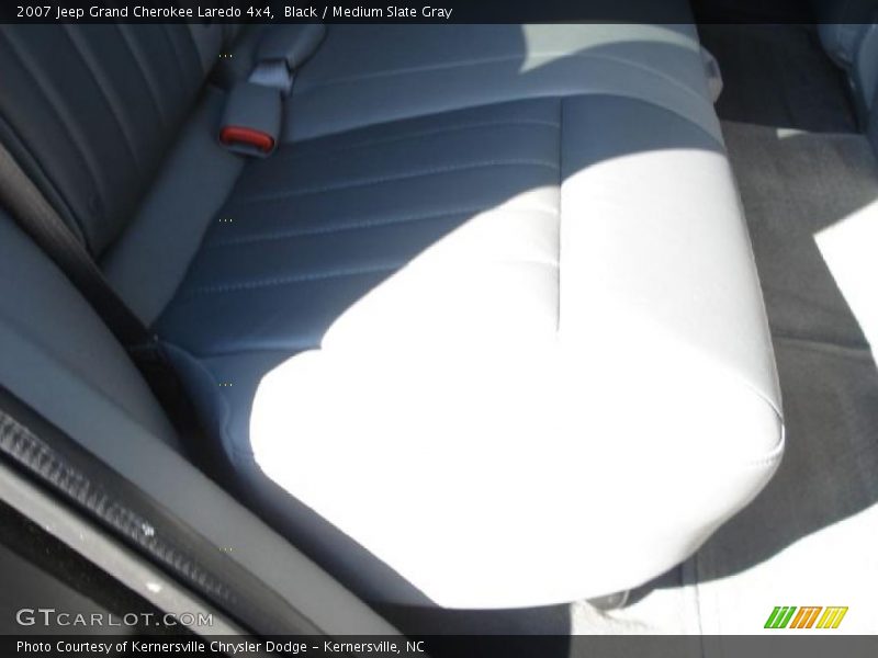 Black / Medium Slate Gray 2007 Jeep Grand Cherokee Laredo 4x4
