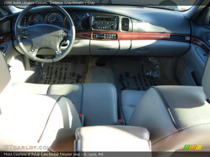 Steelmist Gray Metallic / Gray 2005 Buick LeSabre Custom