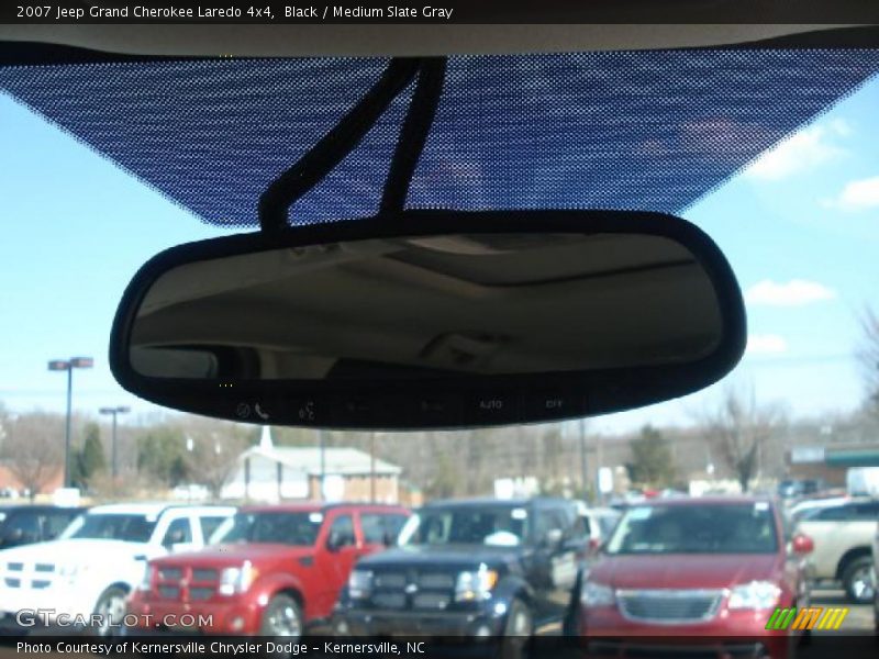 Black / Medium Slate Gray 2007 Jeep Grand Cherokee Laredo 4x4