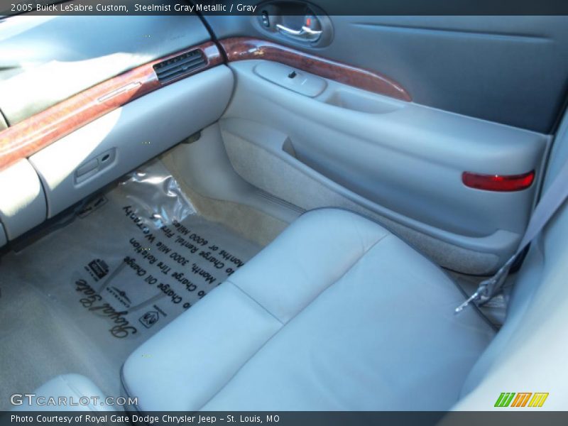 Steelmist Gray Metallic / Gray 2005 Buick LeSabre Custom