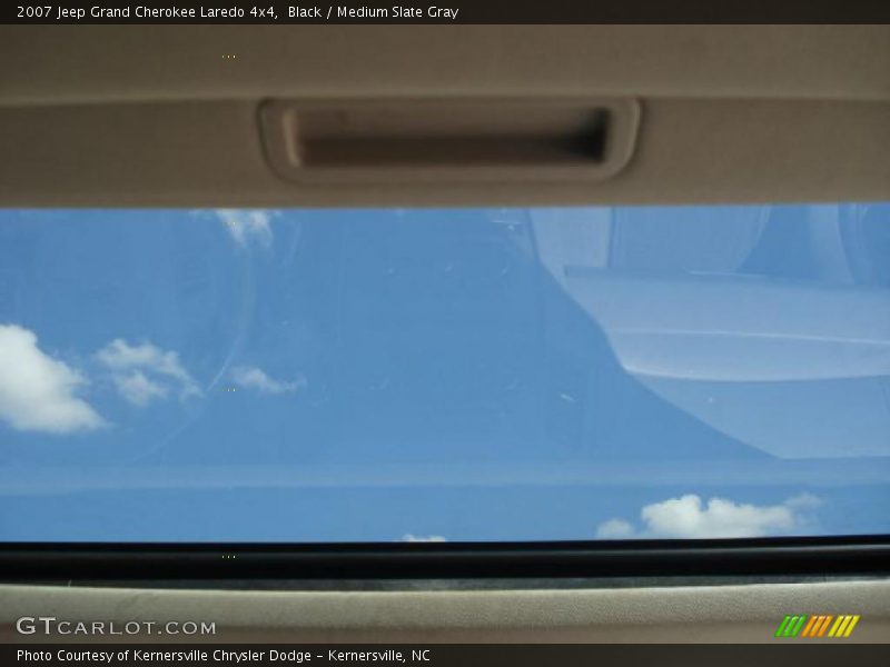 Black / Medium Slate Gray 2007 Jeep Grand Cherokee Laredo 4x4