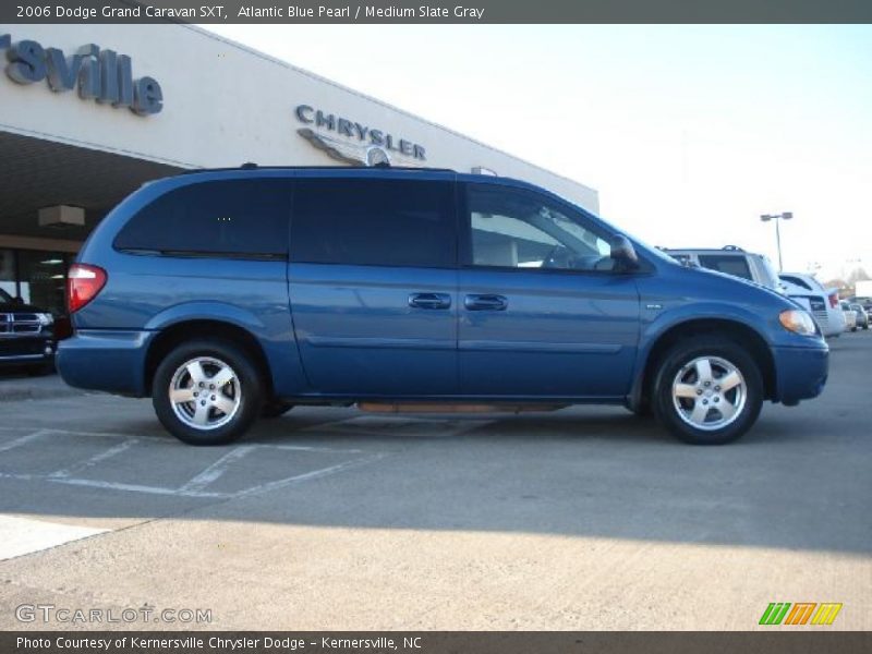 Atlantic Blue Pearl / Medium Slate Gray 2006 Dodge Grand Caravan SXT