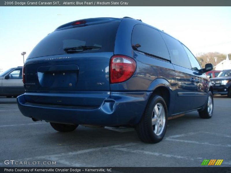 Atlantic Blue Pearl / Medium Slate Gray 2006 Dodge Grand Caravan SXT
