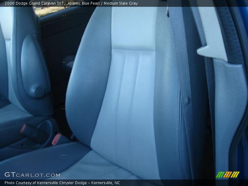 Atlantic Blue Pearl / Medium Slate Gray 2006 Dodge Grand Caravan SXT