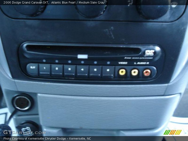 Atlantic Blue Pearl / Medium Slate Gray 2006 Dodge Grand Caravan SXT