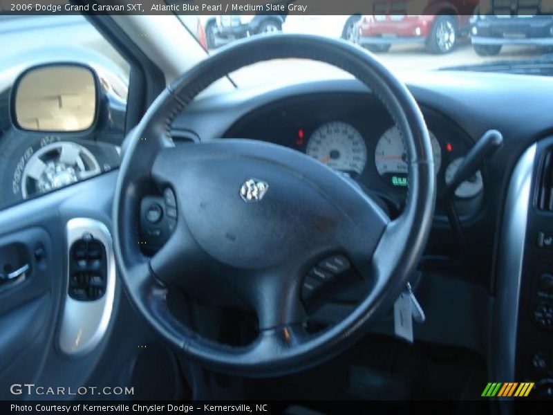 Atlantic Blue Pearl / Medium Slate Gray 2006 Dodge Grand Caravan SXT
