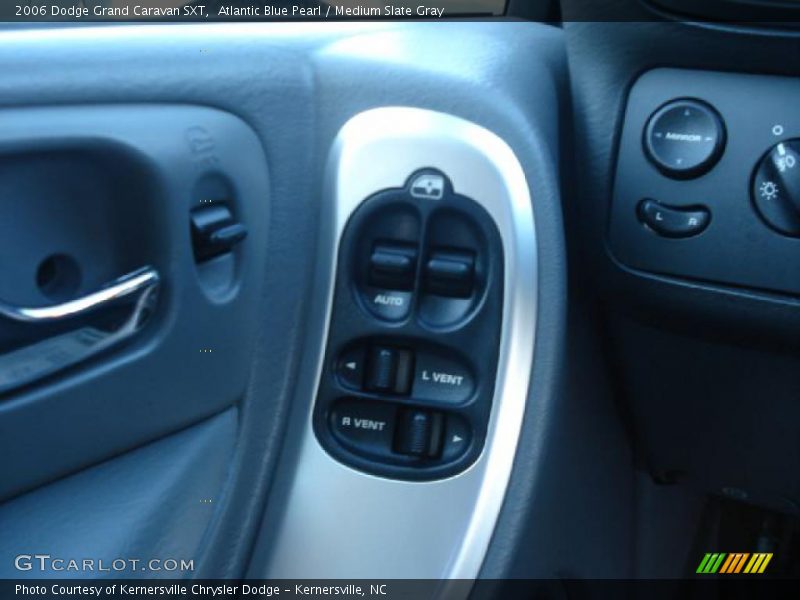 Atlantic Blue Pearl / Medium Slate Gray 2006 Dodge Grand Caravan SXT