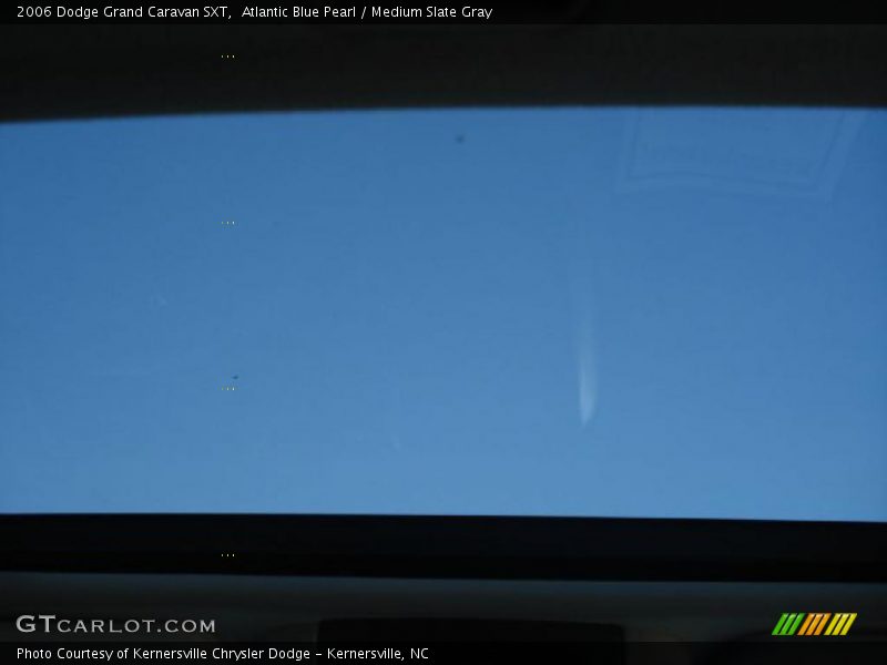Atlantic Blue Pearl / Medium Slate Gray 2006 Dodge Grand Caravan SXT