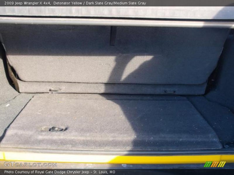 Detonator Yellow / Dark Slate Gray/Medium Slate Gray 2009 Jeep Wrangler X 4x4