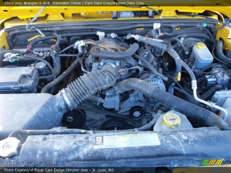  2009 Wrangler X 4x4 Engine - 3.8 Liter OHV 12-Valve V6
