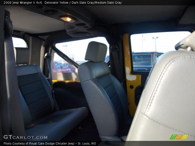 Detonator Yellow / Dark Slate Gray/Medium Slate Gray 2009 Jeep Wrangler X 4x4