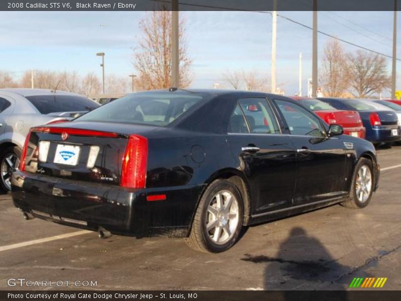 Black Raven / Ebony 2008 Cadillac STS V6