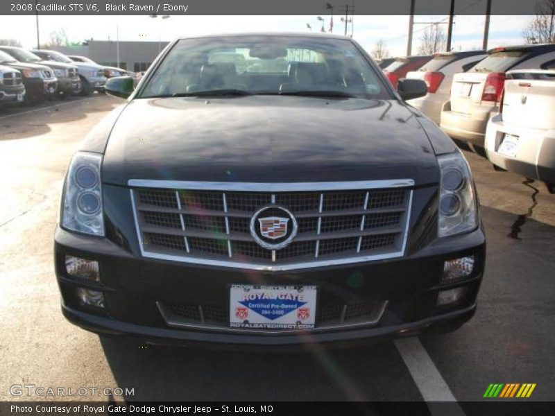 Black Raven / Ebony 2008 Cadillac STS V6