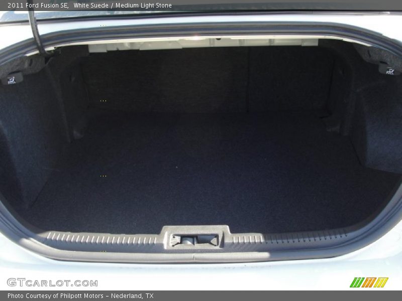White Suede / Medium Light Stone 2011 Ford Fusion SE