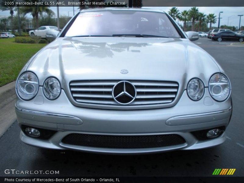 Brilliant Silver Metallic / Charcoal 2005 Mercedes-Benz CL 55 AMG