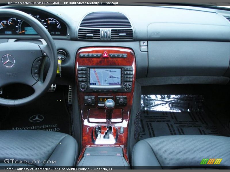 Brilliant Silver Metallic / Charcoal 2005 Mercedes-Benz CL 55 AMG