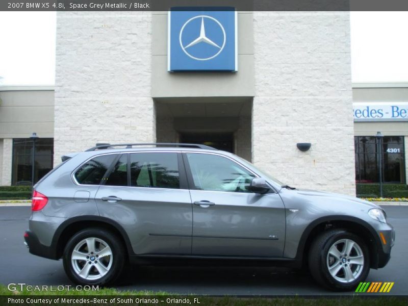 Space Grey Metallic / Black 2007 BMW X5 4.8i