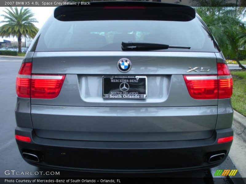 Space Grey Metallic / Black 2007 BMW X5 4.8i