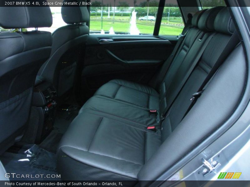  2007 X5 4.8i Black Interior
