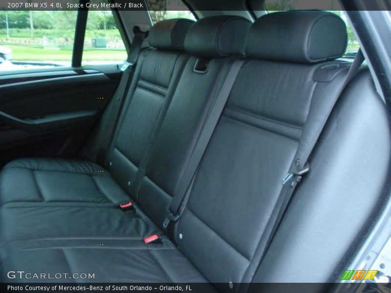  2007 X5 4.8i Black Interior