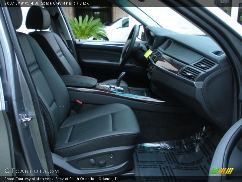  2007 X5 4.8i Black Interior