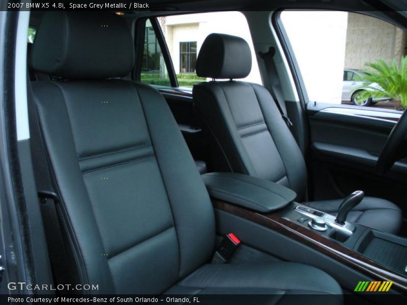  2007 X5 4.8i Black Interior