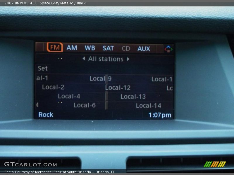 Space Grey Metallic / Black 2007 BMW X5 4.8i
