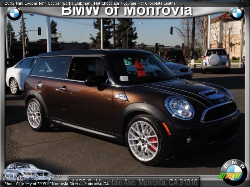 Hot Chocolate / Lounge Hot Chocolate Leather 2009 Mini Cooper John Cooper Works Clubman