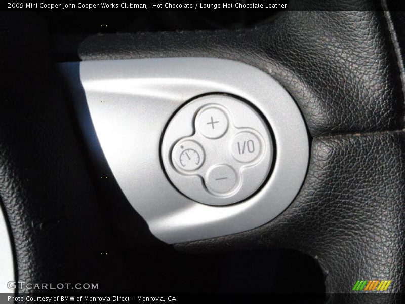 Controls of 2009 Cooper John Cooper Works Clubman