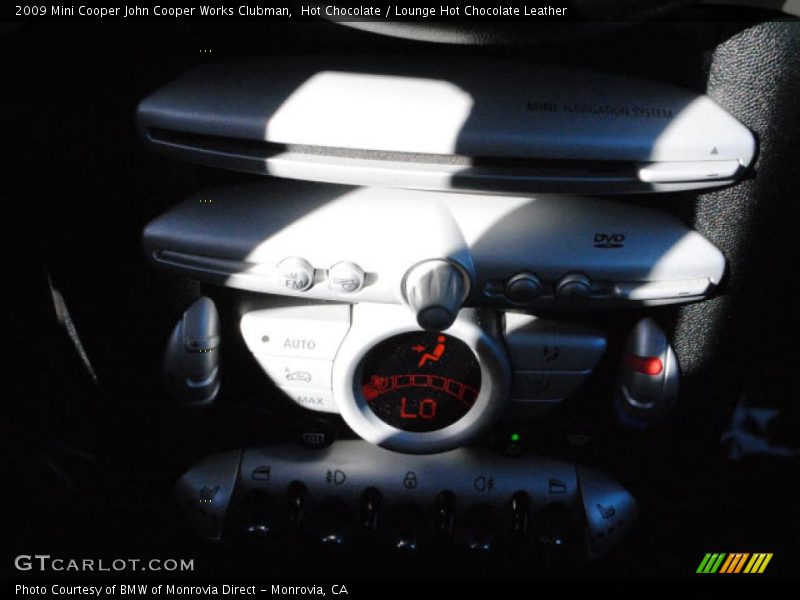 Controls of 2009 Cooper John Cooper Works Clubman