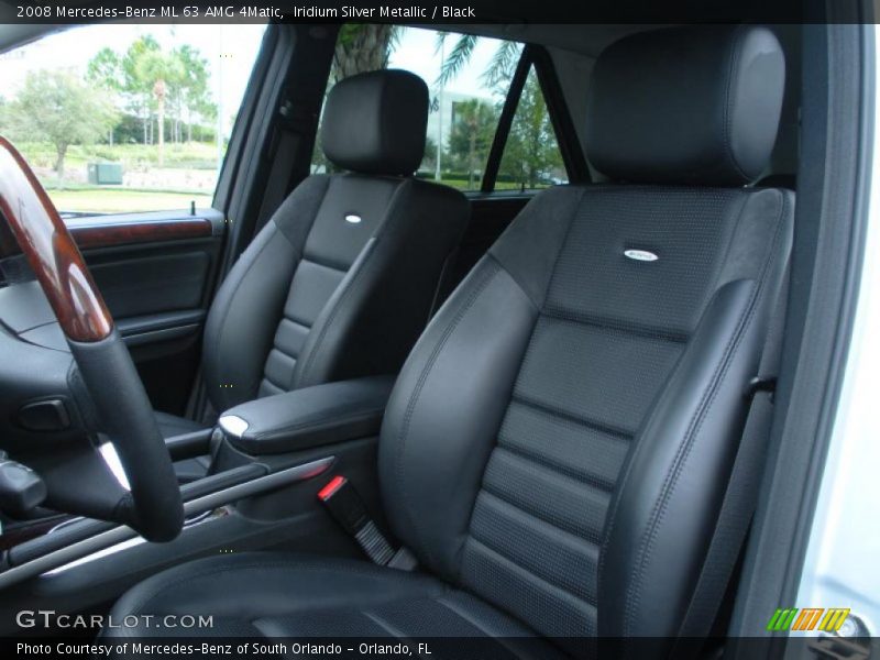  2008 ML 63 AMG 4Matic Black Interior